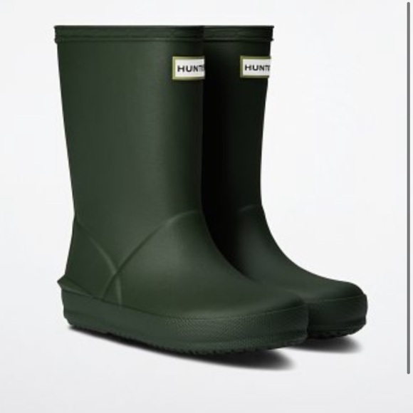 Hunter Kids First Norris Boot - Vintage Green - Picture 8 of 10